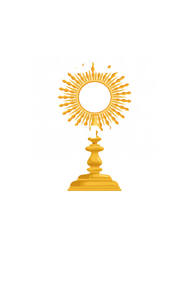 Eucharist Tee - Body Bold Soul & Divinity | Unisex Oversized Classic Tee