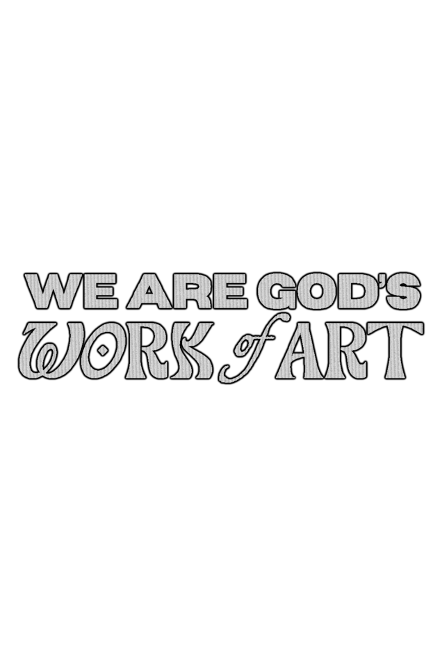 We Are God's Work of Art - Embroidered Baseball Cap