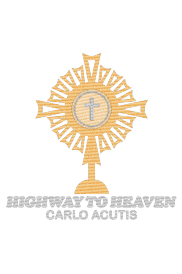 Highway to Heaven - Carlo Acutis  - Embroidered Polo Shirt