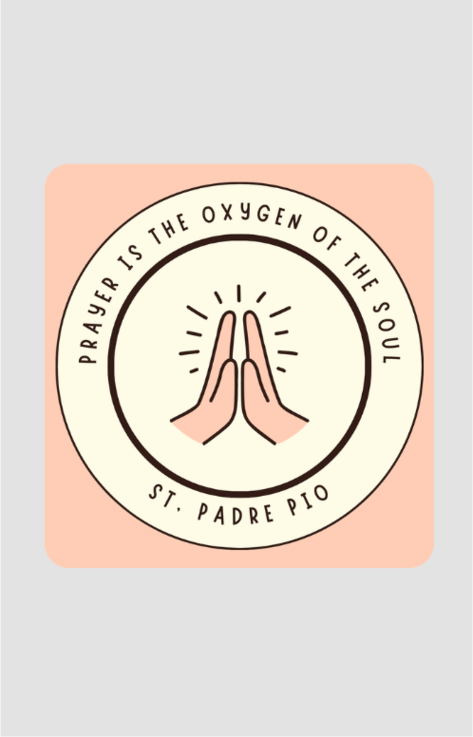 Prayer is the Oxygen of the Soul - Coaster