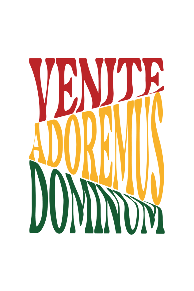 Venite Adoremus Dominum - Unisex Oversized Standard Tee