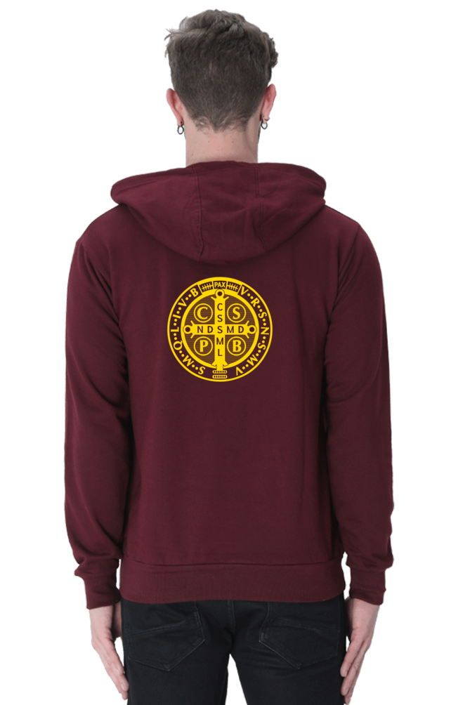 Entire St. Benedict's Medal - Unisex Hooded Sweatshirt