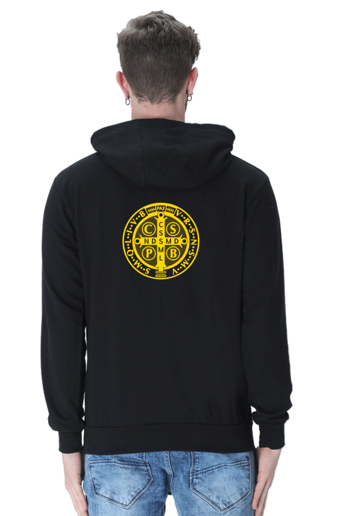 Entire St. Benedict's Medal - Unisex Hooded Sweatshirt