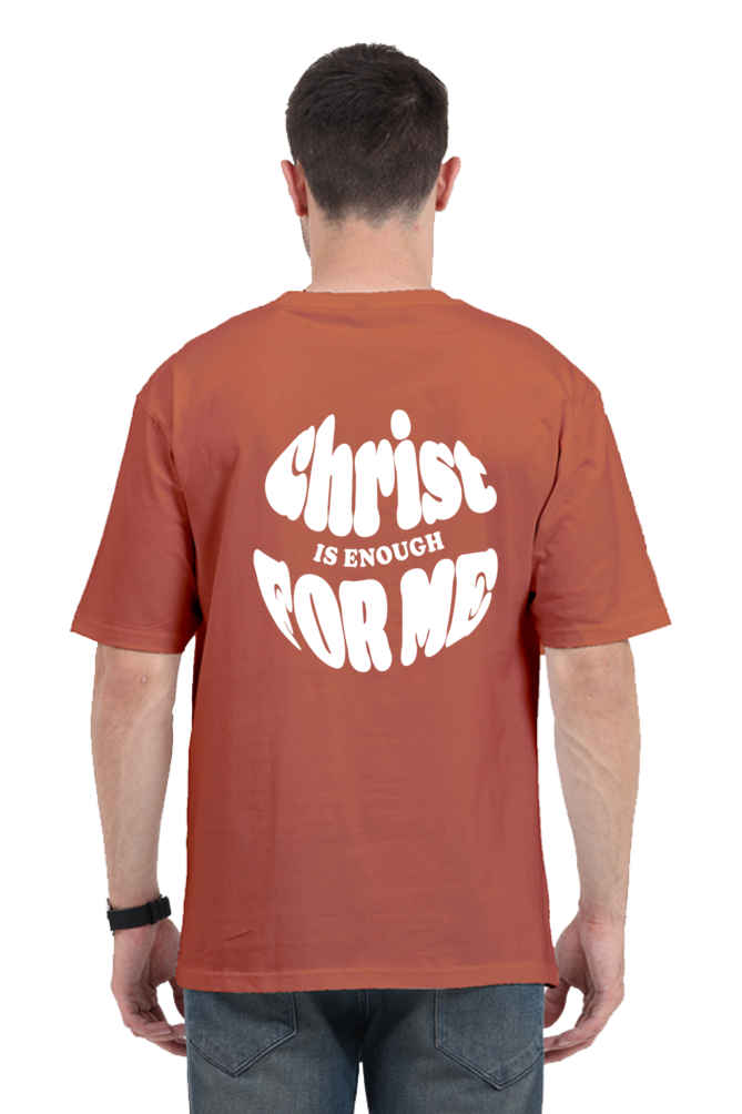 Unisex Oversized Tee - Christ is Enough