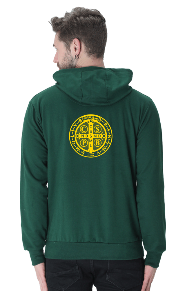 Entire St. Benedict's Medal - Unisex Hooded Sweatshirt