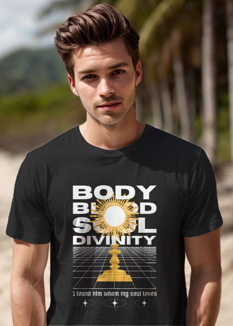 Eucharist Tee - Body Bold Soul & Divinity | Men's Classic Tee