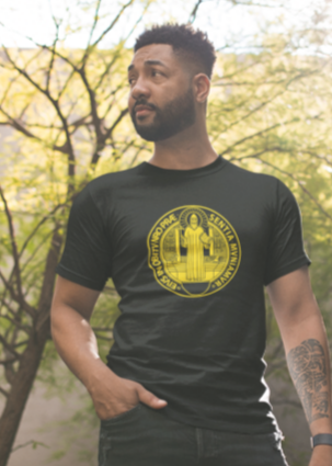 Entire St. Benedict's Medal - Unisex Basic Tee